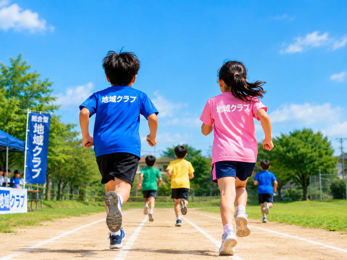 かけっこ教室のイメージ